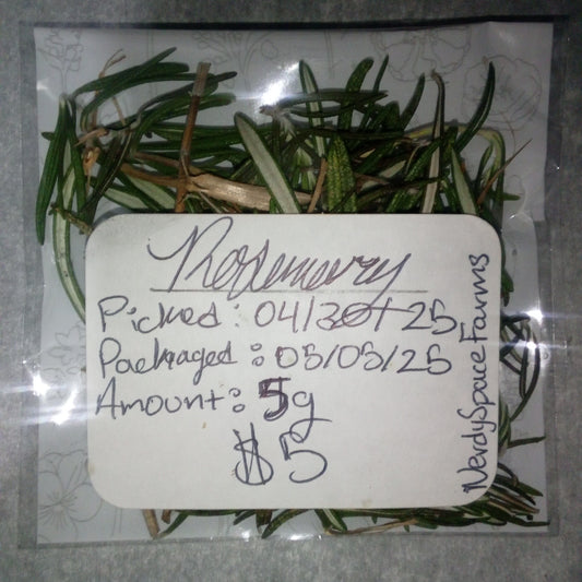 Semi-Cured Rosemary Herb (4-5g)