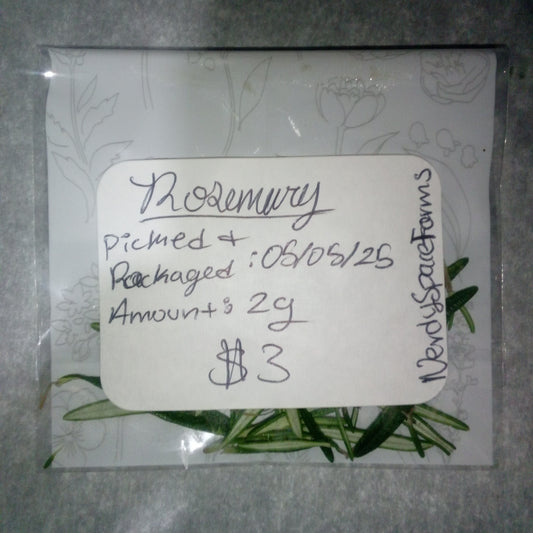 Fresh Rosemary Herb (2g)